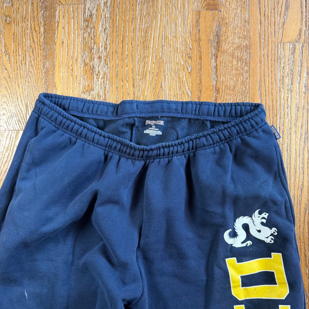 Jansport Drexel University Nursing Sweatpants Navy Blue XL TW42 Dragon Logo